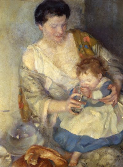 Figure - madre e bambino da Armando Spadini